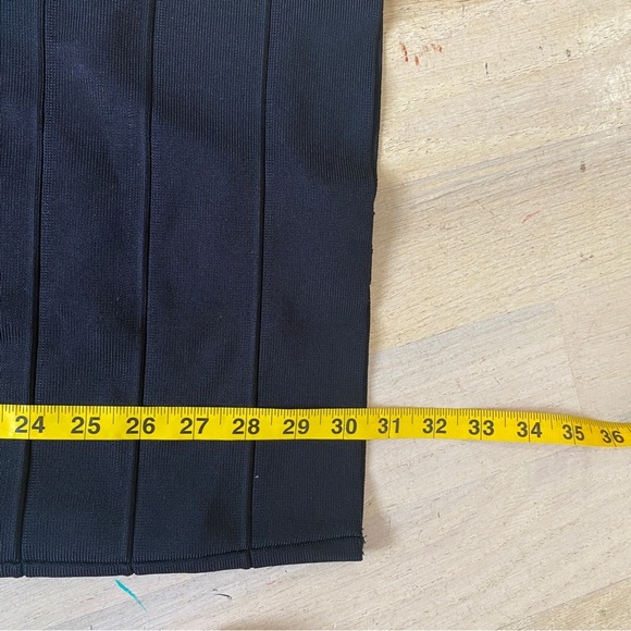 Herve Leger black bandage mini dress - Picture 9 of 10